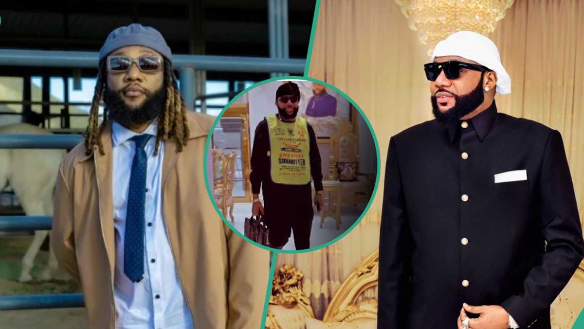 Kcee Joins Lord’s Chosen Trends, Wears Church’s Apron, Clip Trends: “I Am a Chosen Mopol”