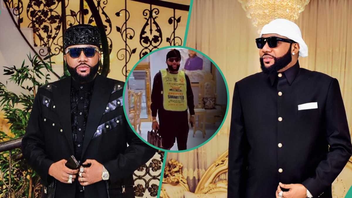 E-money Joins Lord’s Chosen Trends, Wears Church’s Apron, Clip Trends: “I Am a Chosen Mopol”