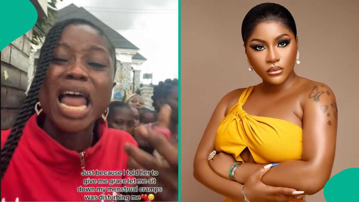 "Destiny Etiko's bouncer slapped me": Upcoming actress cries out in viral clip