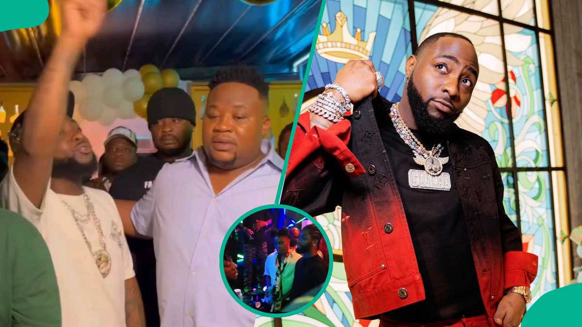 Davido, Isreal DMW, Poco Lee, Others Storm Cubana Chiefpriest’s Restaurant Opening Party in Lagos