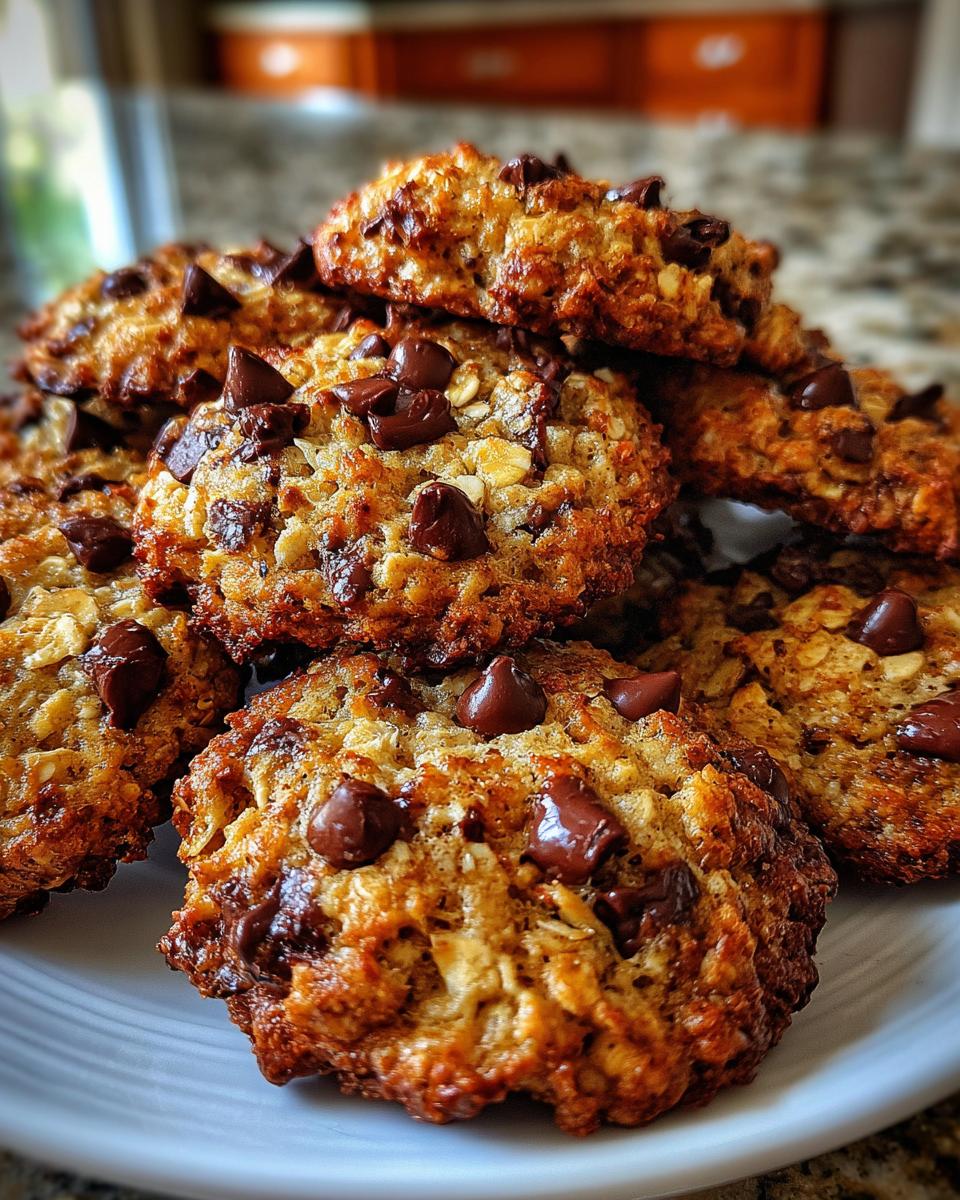 Gluten-Free Oatmeal Banana Cookies - detail 1