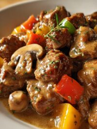 easy no peek beef tips